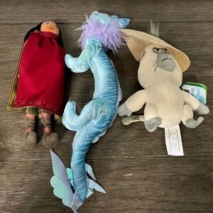 Disney Raya Last Dragon Plush Lot of 3 Figures Stuffed Animal